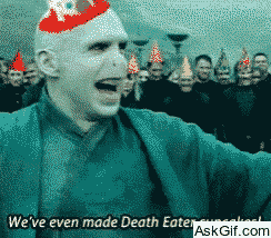 Lord Voldemart trying to get into a high school.