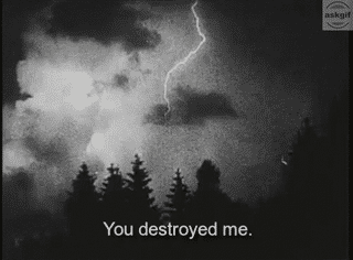 Mother nature talking to humans.