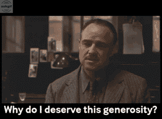 My father when i wished him on fathers day.