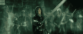 Sales guy after giving a brilliant presentation to customer.