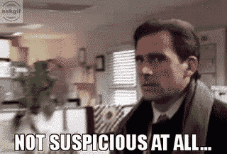 When life has been treating you too well recently.