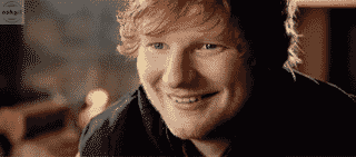 When she says that she likes your smile.