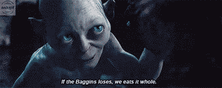 When someone bets me a large pizza.