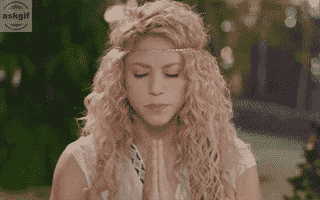 When teacher ask me to close eyes during morning prayer.