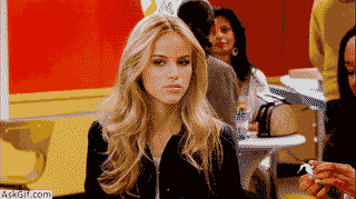 When you accompany your friend to a beauty parlor.