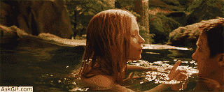 When you got a private swimming pool in your resort.