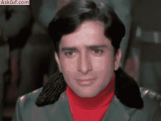 When you have to give a fake smile for a bad joke.