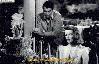 When you realize that you are such an unholy mess of a girl.