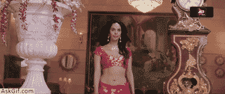 When you wear Bridal costume for the first time.