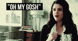 When your best friend informs you about her marriage.