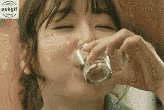 When your friend challenges you for a bottoms-up shot.